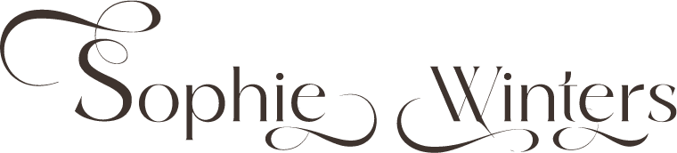 Elegant Sophie Winters logo design.